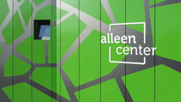Alleen Center Trier Mall Refurbishment Fassade Logo
