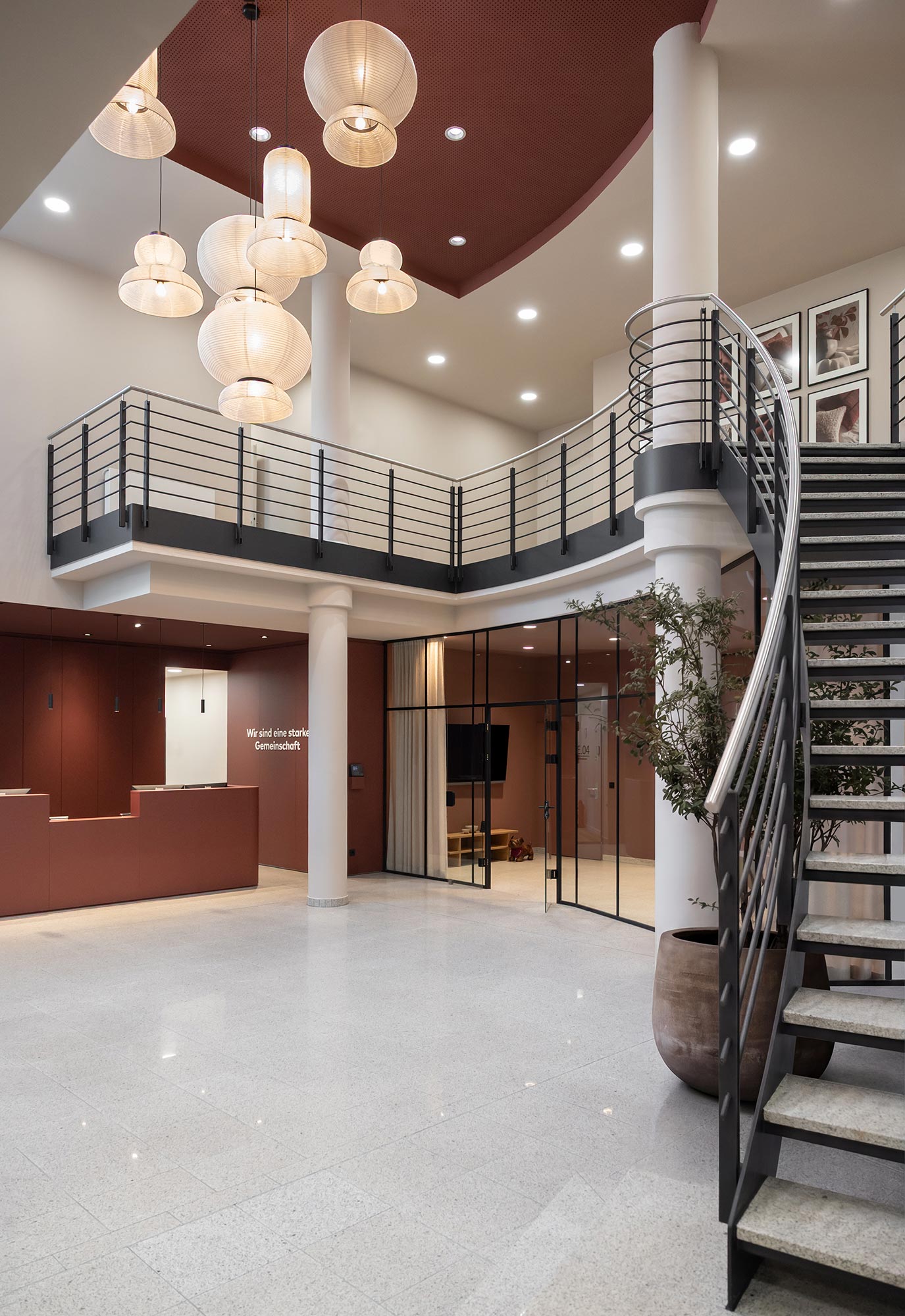 Schwelm Arbeitswelten Foyer Eingang