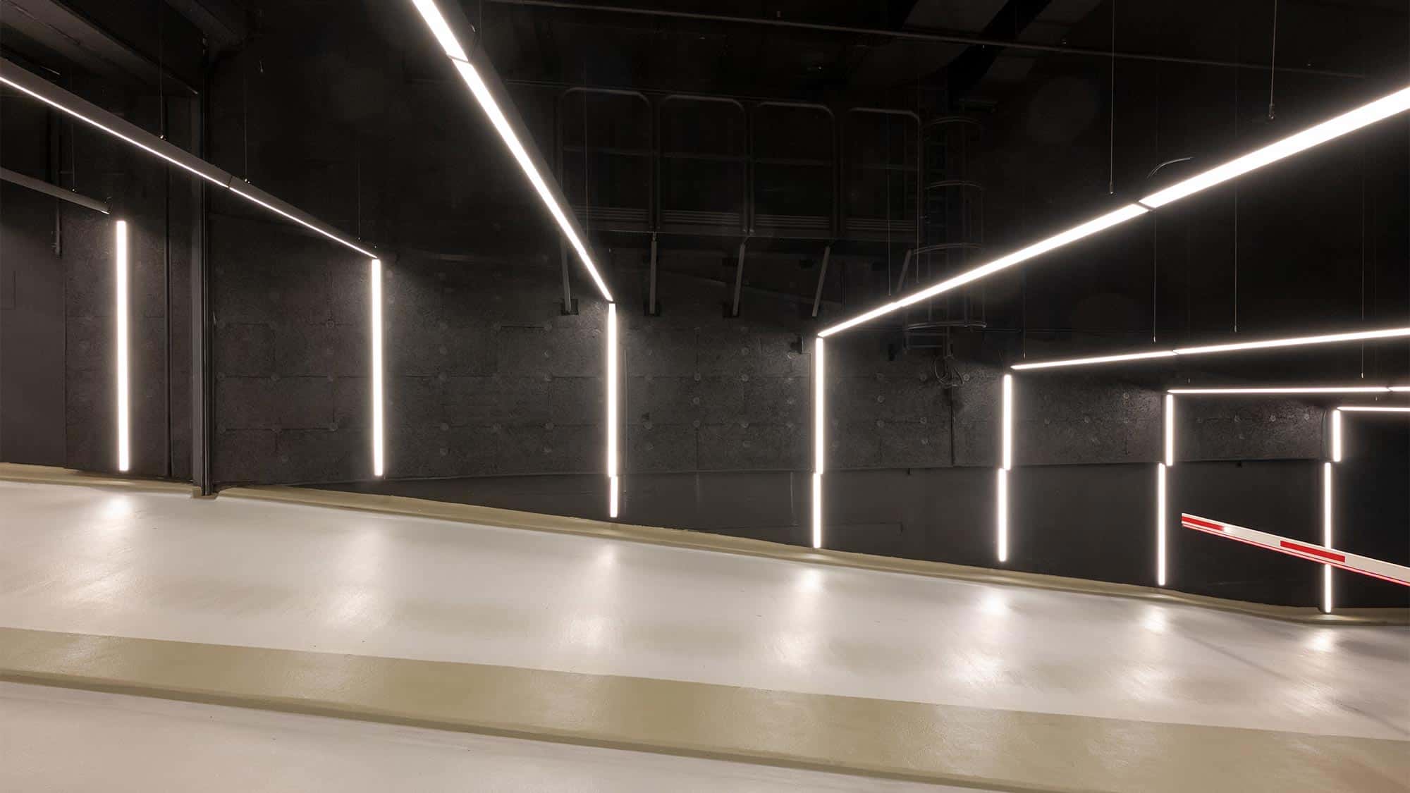 Tiefgarage Lichtplanung