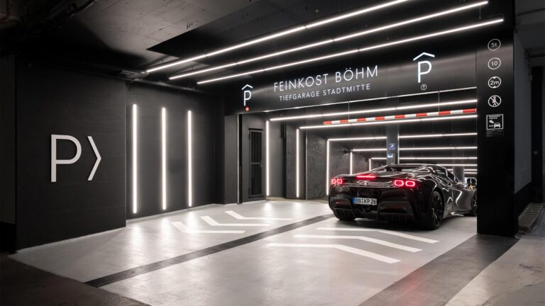 Tiefgarage Parkhaus Auto